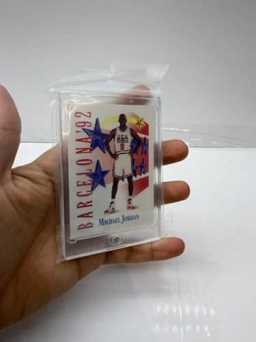 SKYBOX MICHAEL JORDAN BARCELONA 1992 OLYMPICS USA BASKETBALL TEAM CARD #534 image 2