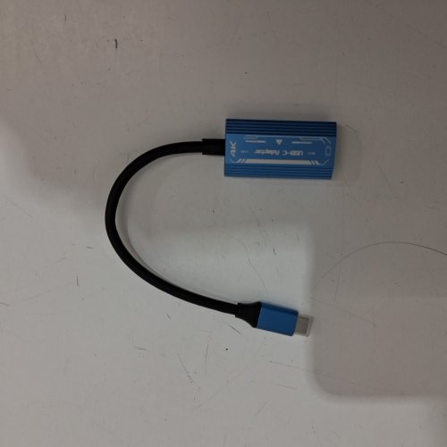 garmade USB-C to Dual USB-C Video Adapter Cable - 4k - 60hz - blue (model: V278A) image 3