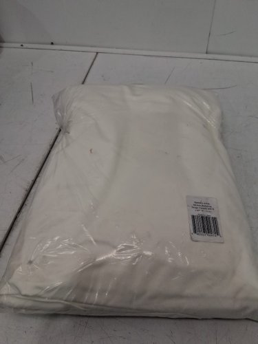 SPANDEX 4-way Stretch Backdrop Drape Curtain - 60" x 20ft - ivory image 2
