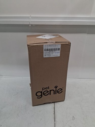 PET GENIE DOG WASTE ODOR CONTROL DISPOSAL PAIL - 18.5" - GREY (MODEL: ‎I000824) image 2