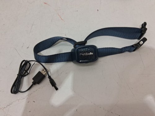 PetSafe Rechargeable Audible Bark Dog Collar with 10 Safe Levels - For Dogs Over 8lbs with Necks up to 71CM - Waterproof - Navy Blue (Model: RFA-611) image 3