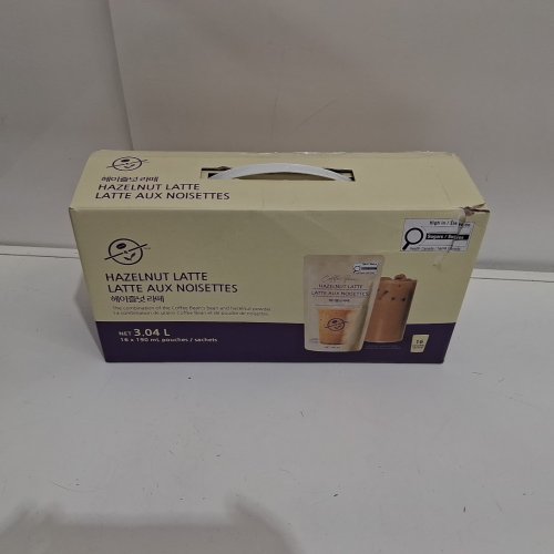 10PK The Coffee Bean & Tea Leaf Hazelnut Latte Sachets - 190ml/each - Hazzlenut Latte image 2