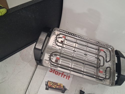 Starfrit The Rock Electric Reversible Grill/Griddle - 20" x 10" - 1500w - black - (model: 024427) image 4