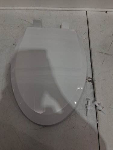 AMERICAN STANDARD ELONGATED SLOW-CLOSE TOILET SEAT - 16.5" x 13" - WHITE (MODEL: 5503A00B.020) image 3