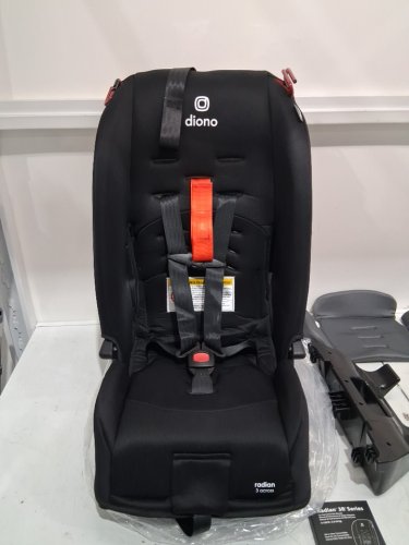 DIONO RADIAN 3R 3-IN-1 CONVERTIBLE REAR AND FRONT FACING CAR SEAT - 10 YEARS - JET BLACK (MODEL: 50640-NA-01) image 4