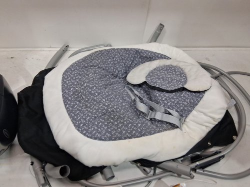 GRACO SIMPLE SWAY LX SWING MULTI-DIRECTIONAL SEAT - hutton/grey/white (MODEL: 2143050) image 6