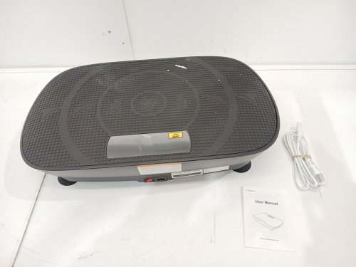 MERACH Vibration Plate Exercise Machine - 300 lb max - 22.83"D x 14.96"W x 6.3"H - 300lb max - black (MODEL: ‎MR-2398) image 3