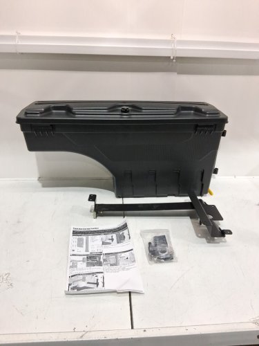 A-Premium Truck Bed Storage Box Toolbox for select gmc and chevy models - black (model:PTB003) image 4