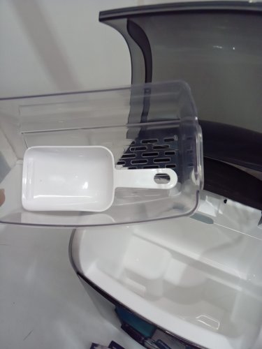 euhomy Pearl L1 Pro Nugget Ice Maker - makes 33lb/daily - 1.1l cap tank - black (model: im023-n1bl-caeh) image 4