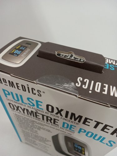 Homedics Portable Lightweight Fingertip Pulse Oximeter (Model: PX-131CO) image 3
