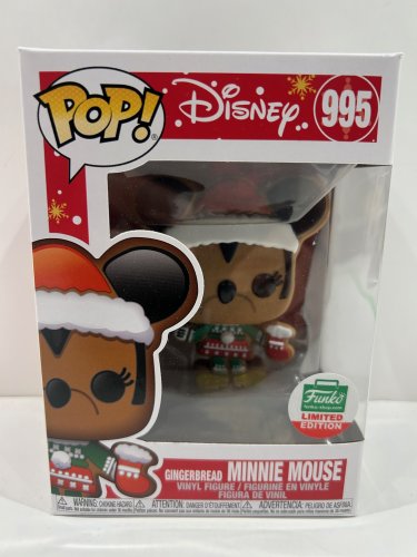 Funko pop! **funko limited Edition** Disney - gingerbread Minnie Mouse vinyl figure (#995) image 2