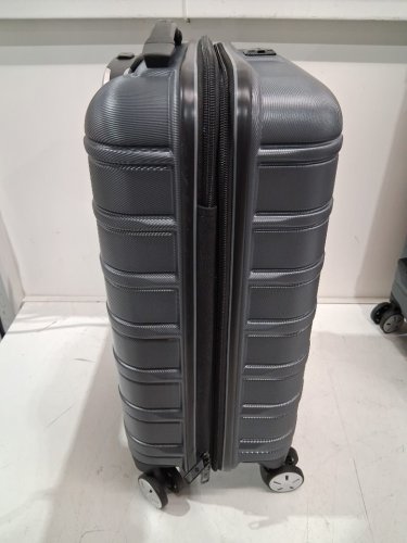 2pc Samsonite Omni 2 Hardside Expandable Spinner Luggage suitcase with telescopic handles - 22" & 24" - Solid Charcoal grey (model: 138449-3386) image 11