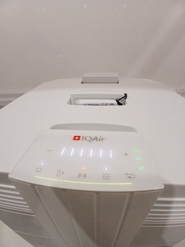 IQAir HealthPro Plus XE WIFI Smart HyperHEPA Air Purifier - COVERS UPTO 1125 SQ.FT - WHITE (MODEL: HPPXE) image 4