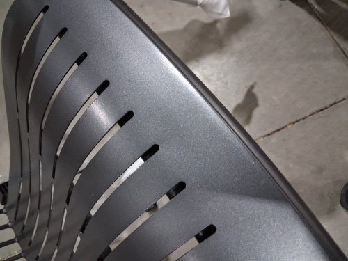 Sunvilla Commercial Stacking Bistro Chair - 30.5" - grey image 3