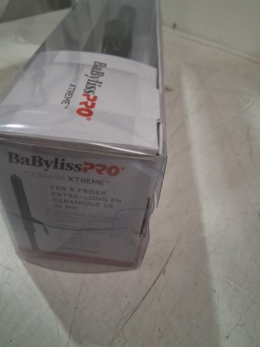babybliss pro ceramix xtreme ceramic curling iron - 1 1/4" barrel - black image 3