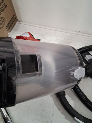 BISSELL ZING II BAGLESS CANISTER VACUUM CLEANER WITH CREVICE TOOL - RED/BLACK (MODEL: 21565) image 4
