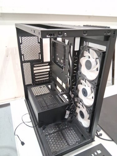 Montech Sky Two, Dual Tempered Glass, ATX Gaming Mid Tower Computer Case - BLACK image 4
