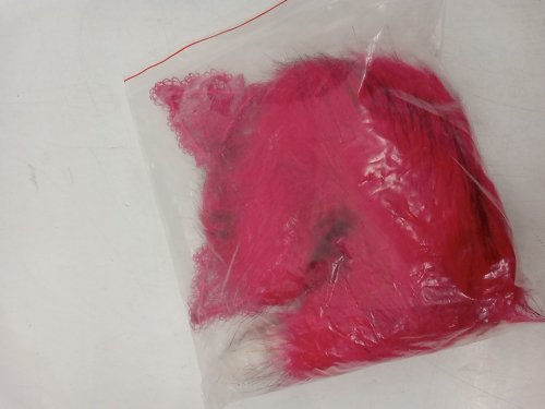 2PC Cat Ears and Small Stainless Steel Butt Plug Tail - Hot Pink Ears / Hot Pink Tail image 2