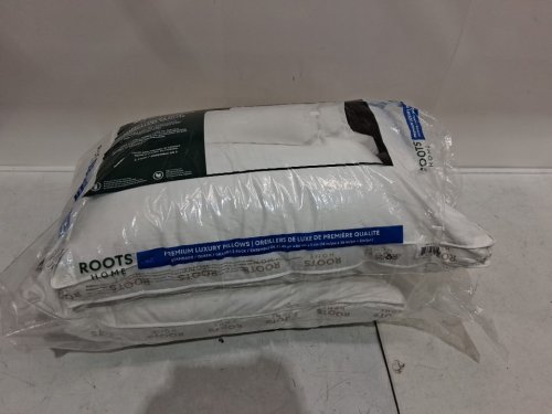 2pk Roots Home HYPOALERGENIC Pillow - 300 thread count - QUEEN - WHITE (MODEL: 8007503) image 2