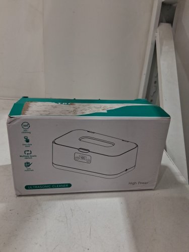 ultrasonic Cleaner Machine for Glasses, Jewelry - 49hz - white (model:A7) image 2
