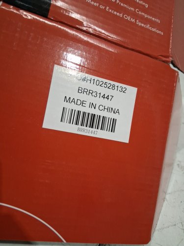 2PK  A-Premium Disc Brake Rotors - for select makes and models - (model: H102528132 \ BRR31447) image 4
