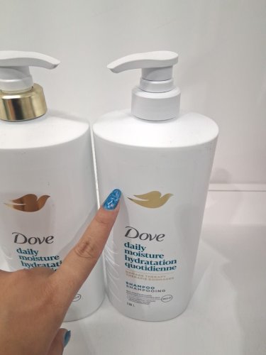 2PC dove daily moisture shampoo & conditioner set - 1.18l/each image 3