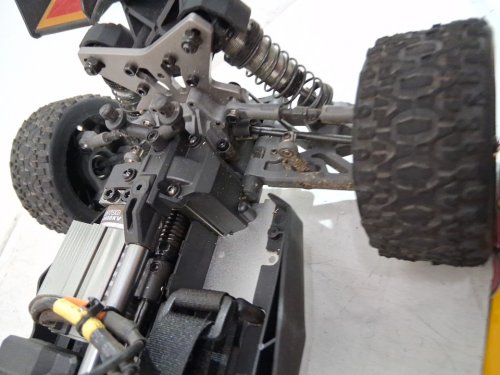 High Speed Racing RC Buggy - 1:12 scale - red/black image 5
