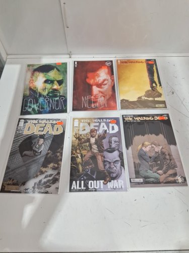 6 assorted walking dead comics - #113, 115, 167, 193, 177, 186 - image comics image 3