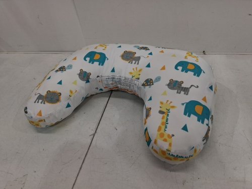 Little Grape Land Supportive Nursing Pillow for Babies - 24" x 18" x 6" - Animal/White image 2