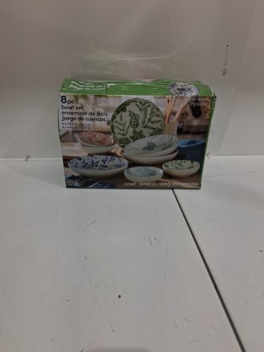 8pc Signature bowl set - 5.5" & 8.7" - white/assorted colours (model: 1983729) image 2