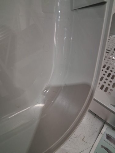 SILUI Extra Large Stainless Steel Cat Litter Box with Lid and Litter Trapping Grid - 23" x 17" x 14" - grey image 5