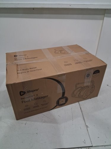 LIFEPRO SHIATSU KNEADING AND ROLLING MASSAGER WITH REMOTE - BLACK (MODEL: CA-LP-RLXTX-BLK) image 2