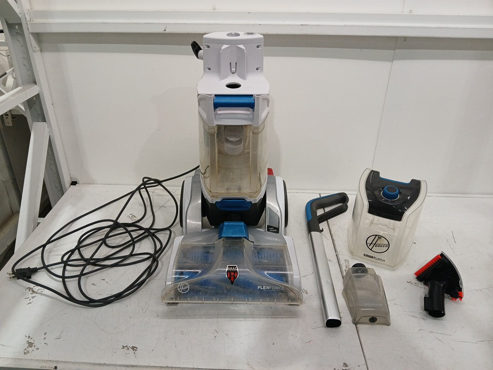 HOOVER SMART WASH AUTOMATIC CARPET CLEANER -WHITE/BLUE (MODEL: FH52001G) image 3