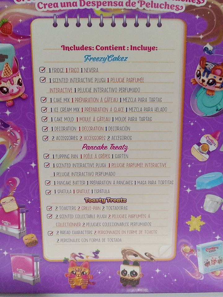 18pc cookeez makery scented collectible plush kitchen collection bulk pack (model: 1785009) image 5