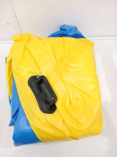OLAKIDS Inflatable Dome Rocker Bouncer - 8FT - blue/yellow (model: NP10942YB) image 4