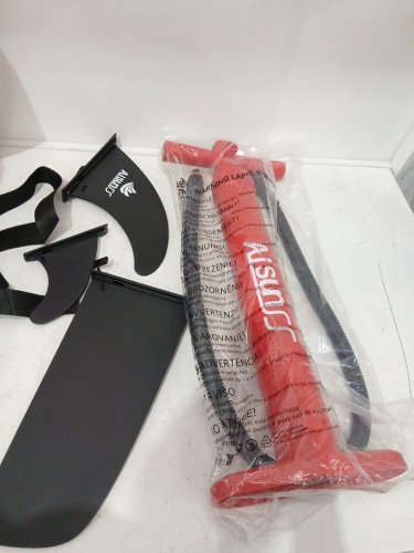 AISUNSS Inflatable Stand Up Paddle Board with Accessories - 10FT 6" x 32" x 6" - red/multicolor image 4