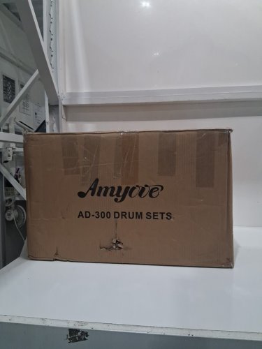 Amyove Beginner Five Piece Drums With Cymbals For Kids - Blue - (Model: AD-300) image 2