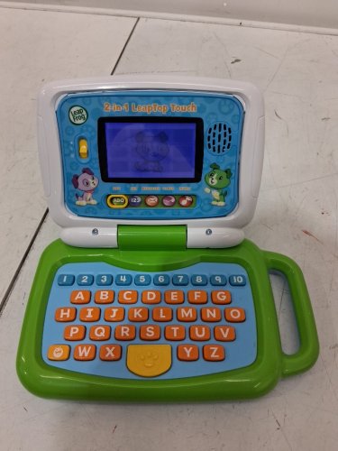 LEAP FROG 2-IN-1 LEAPTOP TOUCH INTERACTIVE LAPTOP/TABLET TOY - 2 YEARS+  (model: 80-600901) image 4