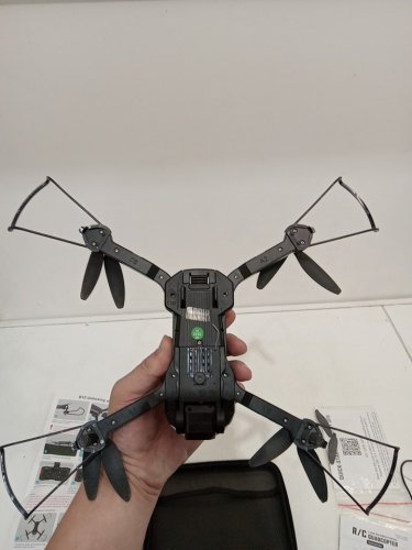 Wipkviey Foldable RC FPV Drone with 4k Camera, 2 Batteries And Carrying Case - 30Min+ Flight Time - (Model: B15) image 4