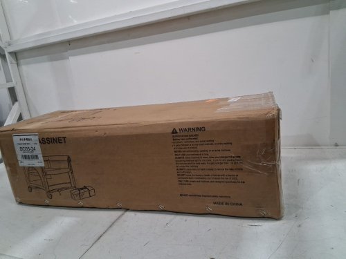 NOOKBEYA BEDSIDE BABY BASSINET WITH DIAPER CHANGE STATION - 49" X 25" X 29" - DARK GREY (MODEL: MM001) image 2