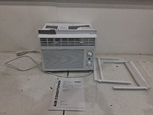 GE APPLIANCES MECHANICAL ROOM AIR CONDITIONER FOR SMALL ROOMS - 5000BTU - 150SQ. FT. (MODEL: AWAS05BWFC) image 2