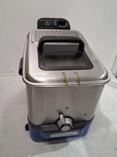 T-fal EZ Clean Deep Fryer, Low Odor XL Deep Fat Fryer - 3.5L - black/silver (model: serie f58-m1) image 3