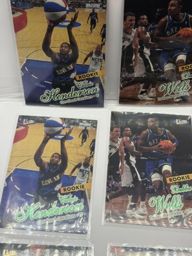 28 ASSTD ROOKIE CARDS FLEER 1998 ULTRA NBA BASKETBALL CARDS image 9