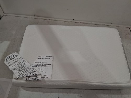 TEMPUR-PEDIC NECK PILLOW - MEDIUM FIRMNESS - STANDARD SIZE 20" x 12.5"x 4" - WHITE (MODEL: ‎15301115P) image 4