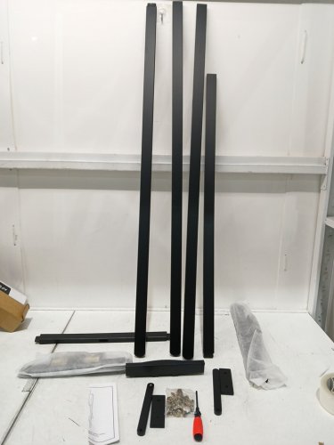 Stuelloaf Adjustable Wooden Pine Art Painting Easel - 43" - black (model: ‎AE150-black) image 3