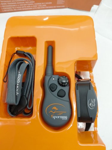 SportDOG Brand Field Trainer dog collar with Static, Vibrate, and Tone - 500yd range - black (model: 425xs) image 2