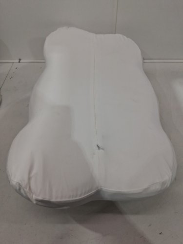 Mellow Sleep Cloud Align Ultimate Cooling Comfort Pillow - HIGH 11.8" x 19.7" x 4.3" -5.1" - White image 3