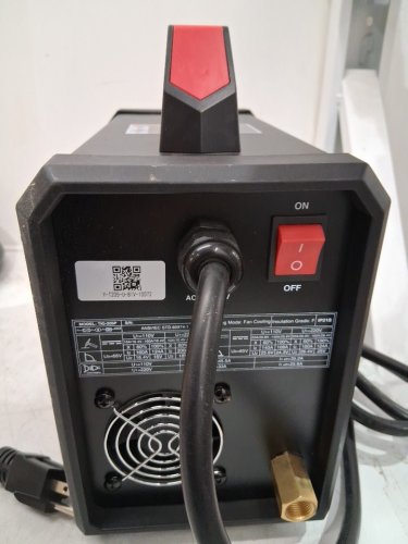 yeswelder 3-in-1 Dual Voltage TIG Welding Machine Stick/DC TIG/Pulse 205amp- black-red (model: TIG-205P) image 7