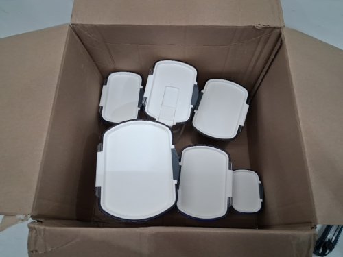 16PC Progressive Prokeeper baker's storage/container set with lids & accessories - clear / white (model:1016531) image 4