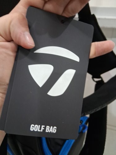 Taylormade 2023 Golf Pro Stand Bag with 6 zipper pockets  - black/blue (model: v9760301) image 11